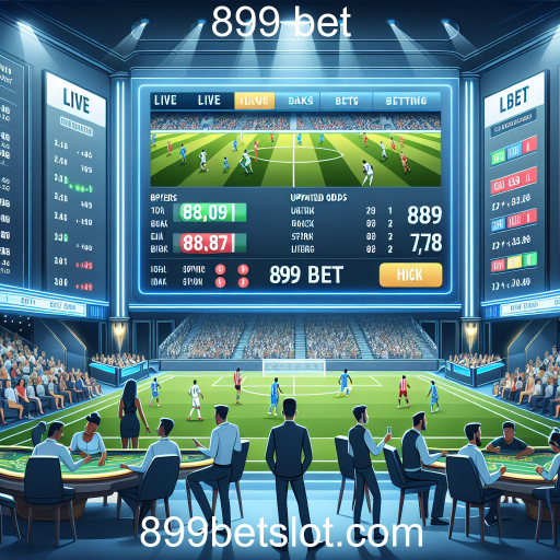Apostas ao Vivo: A Nova Fronteira das Apostas no 899 Bet